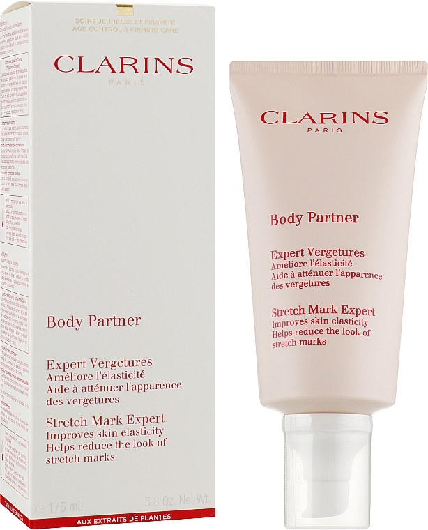 Anti Stretch Marks Body Cream - Clarins Body Partner Stretch Mark Expert — photo N2