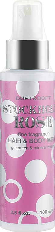 Hair & Body Mist - Duft & Doft Stockholm Rose Fine Fragrance Hair & Body Mist — photo N1