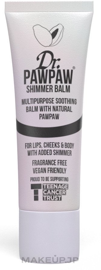 Glossy Lip Balm - Dr. PawPaw Shimmer Balm — photo 10 ml