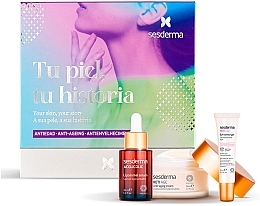 Fragrances, Perfumes, Cosmetics Set - Sesderma Laboratories Your Skin, Your History Antiedad (serum/30ml + cr/50ml + eye/cr/15ml)