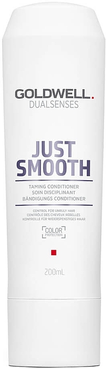 Unruly Hair Conditioner - Goldwell Dualsenses Just Smooth Taming Conditioner — photo N1