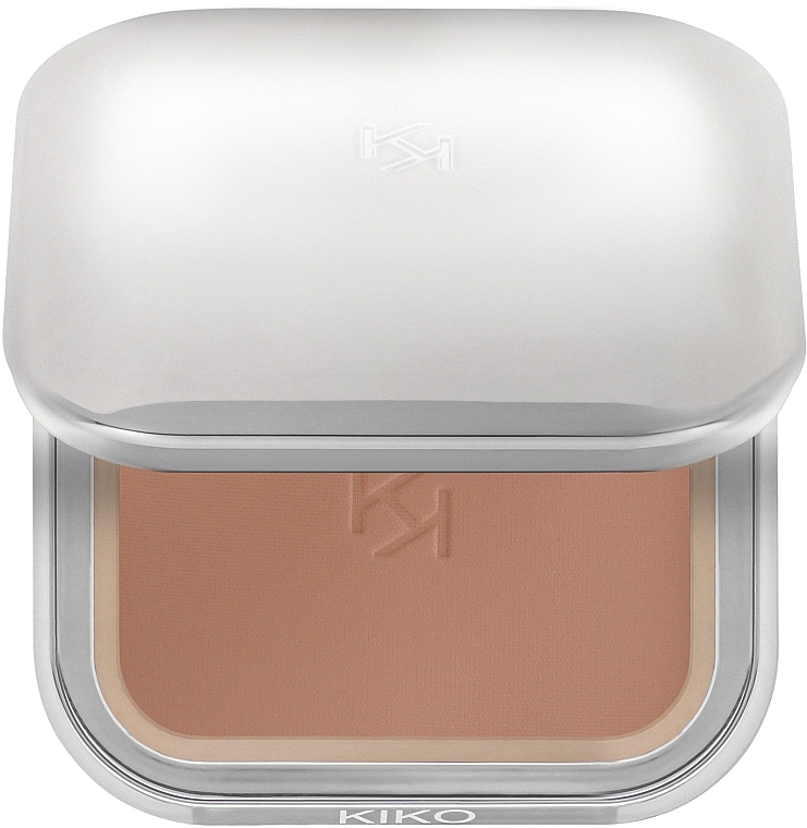 Smoothing Mattifying Pressed Powder - KIKO Milano Weightless Perfection Wet And Dry Powder (CR15-01 Cool Rose) — photo N4