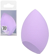 Makeup Sponge, purple - Tools For Beauty Olive Cut Makeup Sponge Purple — photo N1