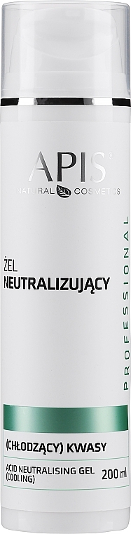 Peeling Neutralizing Gel - APIS Professional Home TerApis Neutralising Gel (Cooling) Acids — photo N7