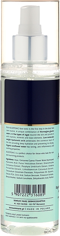 Moisturizing Face Tonic - Sensum Mare Algorich Rich Moisturizing Face Tonic — photo N4