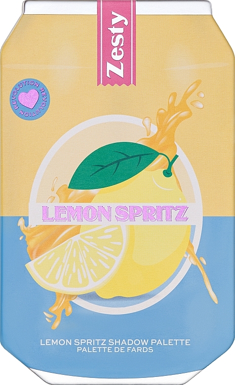 Eyeshadow Palette - I Heart Revolution Lemon Spritz Shadow Palette — photo N2