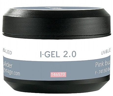 Builder Gel, pink - Peggy Sage I-GEL 2.0 UV&LED Builder Gel Pink — photo N2