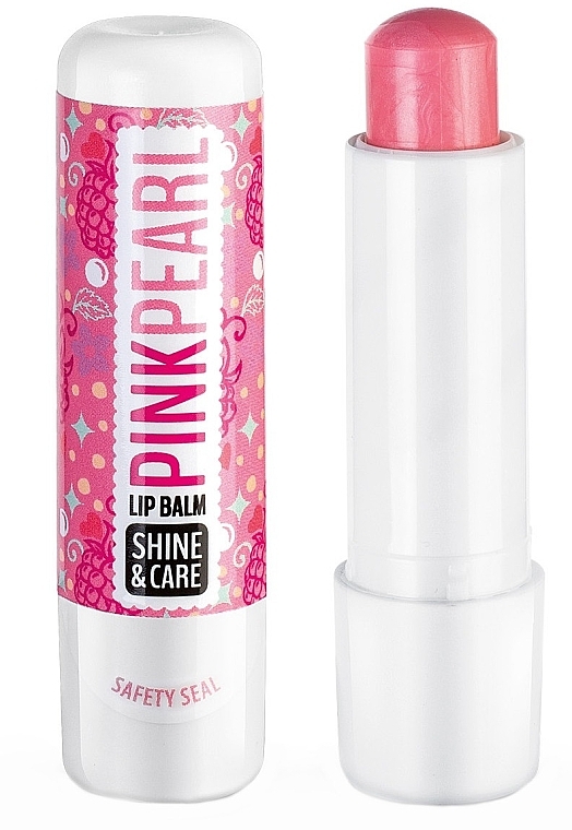 Pink Pearl Lip Balm with Shea Butter - Quiz Cosmetics Pink & Pearl Lip Balm — photo N1