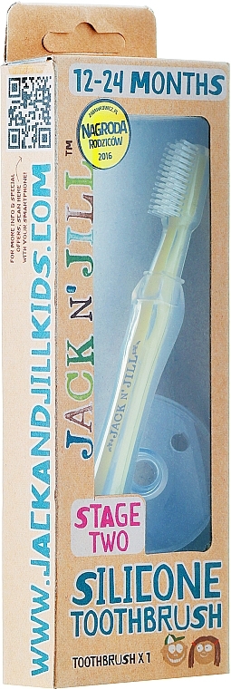 Silicon Toothbrush, from 1 to 4 years - Jack N' Jill — photo N1