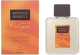 Fragrances, Perfumes, Cosmetics Legrain Royale Ambree - Eau de Cologne