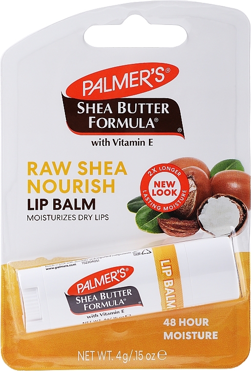 Lip Balm with Shea Butter - Palmer's Shea Formula Raw Shea Lip Balm — photo N1