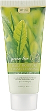 Fragrances, Perfumes, Cosmetics Facial Foam with Green Tea Extract - Anjo Professional Green Tea Daily Moisture Foam Cleansing