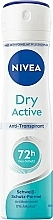 Deodorant Spray - NIVEA Dry Active Deodorant 72H — photo N1