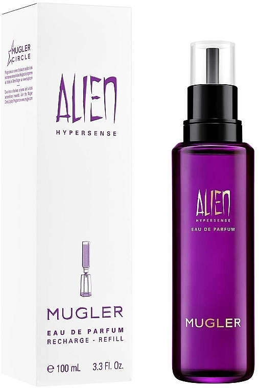 Mugler Alien Hypersense Eco-Refill Bottle - Eau de Parfum (refill) — photo N2