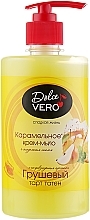 Fragrances, Perfumes, Cosmetics Cream Soap "Pear Tart Tatin" - Dolce Vero