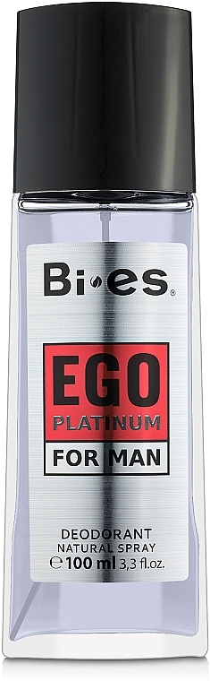 Bi-Es Ego Platinum - Perfumed Deodorant Spray — photo N1