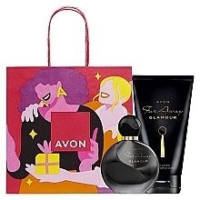 Fragrances, Perfumes, Cosmetics Avon Far Away Glamour - Set (edp/50ml + b/lot/150ml + giftt/bag)