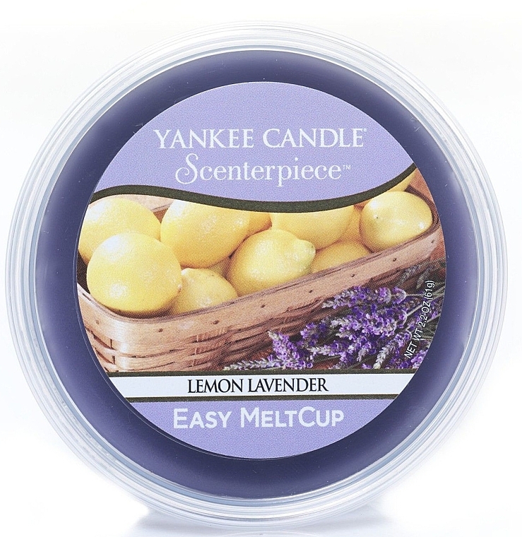 Scented Wax - Yankee Candle Lemon Lavender Scenterpiece Melt Cup — photo N1