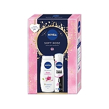 セット - NIVEA Soft Rose (sh/gel/250ml + deo/150ml) — photo N1