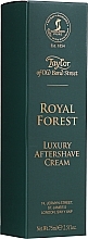 Taylor of Old Bond Street Royal Forest Aftershave Cream - After-Shave Cream — photo N2