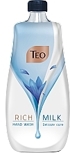 Moisturizing Liquid Glycerin Soap - Teo Milk Rich Tete-a-Tete Delicate Rose Liquid Soap — photo N20