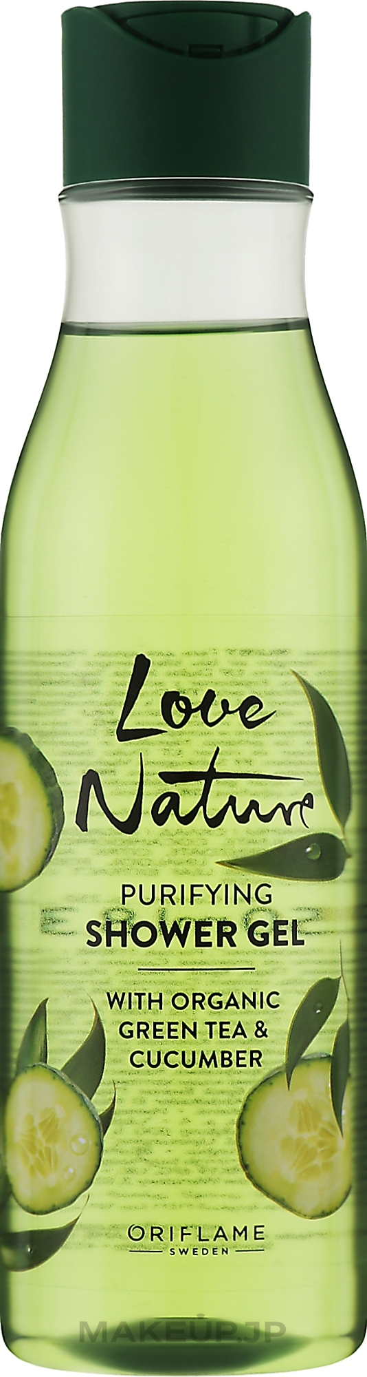 Green Tea & Cucumber Shower Gel - Oriflame Love Nature Shower Gel — photo 250 ml