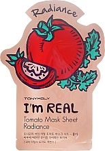 Fragrances, Perfumes, Cosmetics Facial Sheet Mask - Tony Moly I'm Real Tomato Mask Sheet