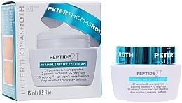 Fragrances, Perfumes, Cosmetics Anti-Wrinkle Eye Cream - Peter Thomas Roth 21 Wrinkle Resist Eye Cream