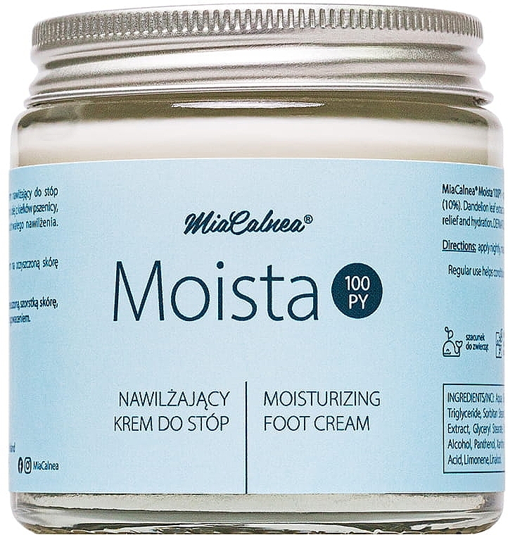 Set - MiaCalnea Moisturizing Foot Cream + 2X OAKIS (cr/120ml+acc) — photo N2