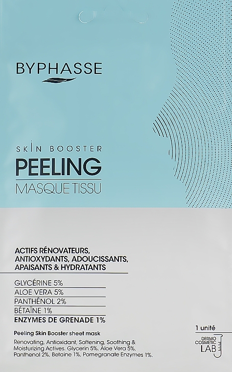Peeling Sheet Mask - Byphasse Skin Booster Peeling Mask — photo N1