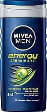 Fragrances, Perfumes, Cosmetics Shower Gel "Mountain River Energy" - NIVEA MEN Energy 2 in 1 Shower Gel
