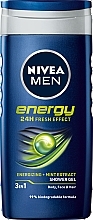 Shower Gel "Mountain River Energy" - NIVEA MEN Energy 2 in 1 Shower Gel — photo N1