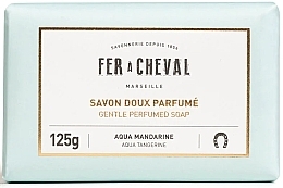 Fragrances, Perfumes, Cosmetics Marseille Gentle Perfumed Soap - Aqua Tangerine - Fer A Cheval Gentle Perfumed Soap Aqua Tangerine