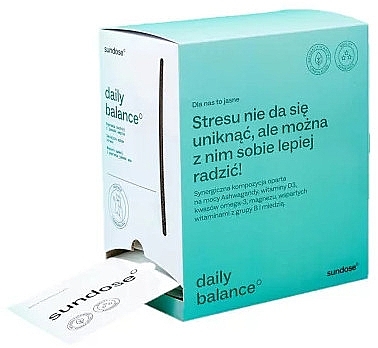 Orange Stress Reduction Dietary Supplement - Sundose Daily Balance Stress Suplement Diety — photo N1