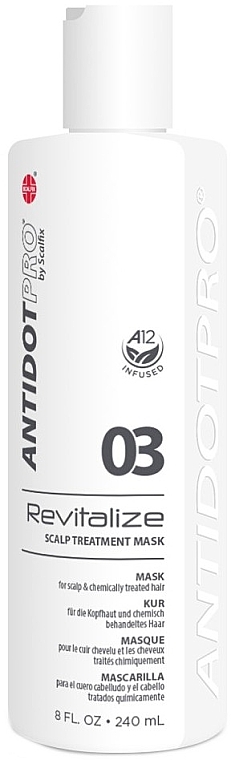 Mask for Scalp & Damaged Hair - Antidot Pro Revitalize 03 Scalp Treatment Mask — photo N1