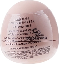 Fragrances, Perfumes, Cosmetics Lip Butter, Cookie - Golden Rose Lip Butter SPF15 Cookie