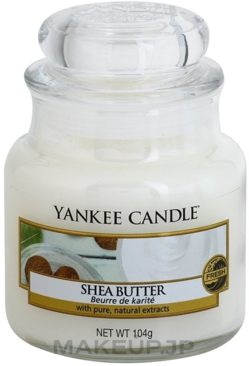 Candle in Glass Jar - Yankee Candle Shea Butter — photo 104 g