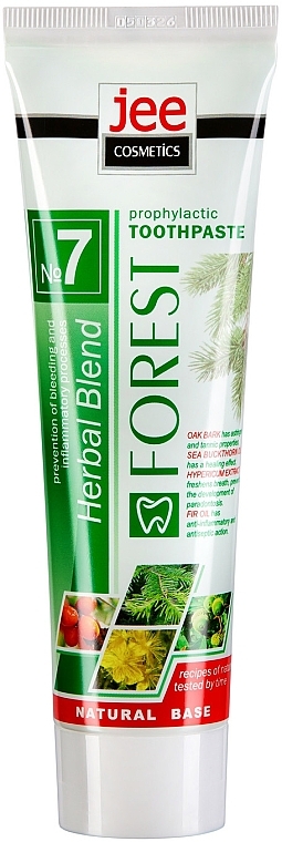 Forest Herbal Blend Toothpaste #7 - Jee Cosmetics Forest Herbal Blend #7 — photo N1