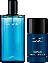 Fragrances, Perfumes, Cosmetics Davidoff Cool Water - Set (edt/125ml + deo/stick/70g)