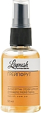 Fragrances, Perfumes, Cosmetics Antibacterial Antiseptic Hand Spray 'Grapefruit' - Lapush Antibacterial Antiseptic Spray