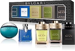 Fragrances, Perfumes, Cosmetics Bvlgari The Men's Gift Collection - Set of Miniatures 