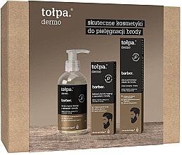 Fragrances, Perfumes, Cosmetics Set - Tolpa Dermo Barber. (cleansing/gel/150 ml + beard/oil/40 ml + beard/lot/50 ml)