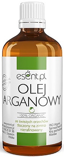 Cold-Pressed Bio Argan Oil with Fresh Nuts - Esent — photo N1