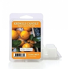 Fragrances, Perfumes, Cosmetics Scented Wax - Kringle Candle Wax Melt Iced Citrus