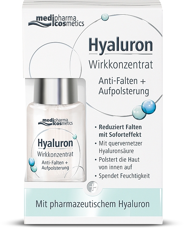 Active Hyaluron + Firmness Face Serum - Pharma Hyaluron Pharmatheiss Cosmetics Active Concentrate Anti-wrinkle + Volume Filler — photo N2