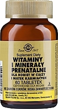 Fragrances, Perfumes, Cosmetics Pregnant & Lactating Women Complex for Pregnant & Lactating Women - Solgar Prenatal Nutrients Multivitamin & Mineral