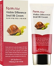 Fragrances, Perfumes, Cosmetics FarmStay Visible Difference Snail BB Cream - BB Cream