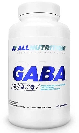Gamma-Aminobutyric Acid and Taurine Dietary Supplement - AllNutrition Gaba — photo N1