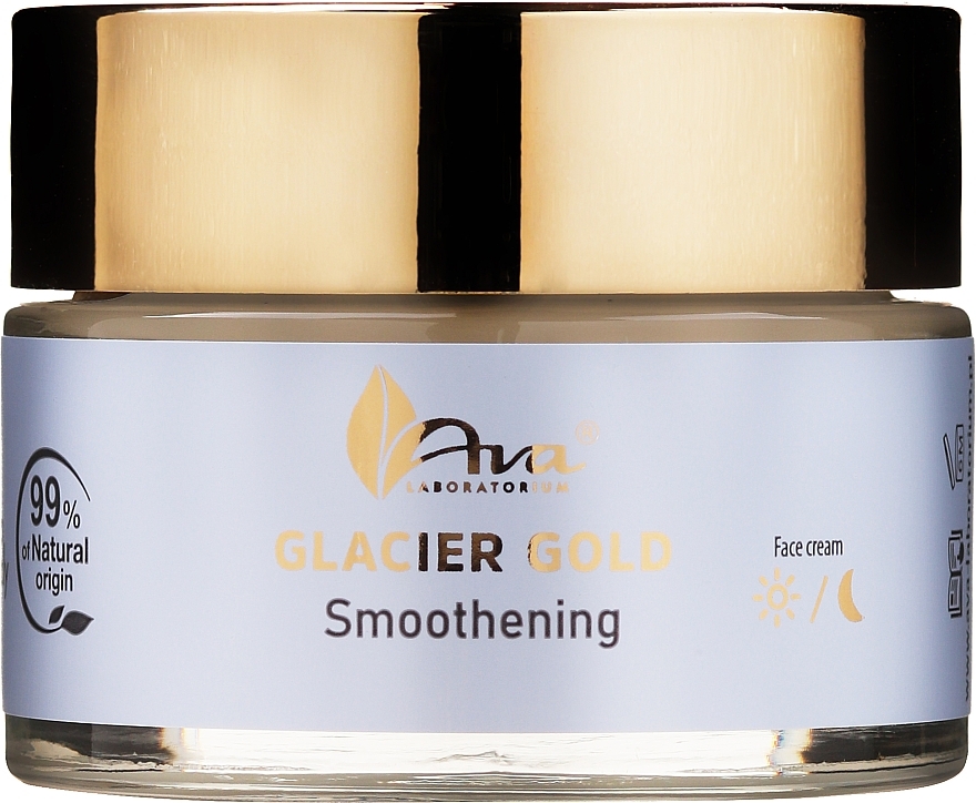 Smoothing Face Cream - AVA Laboratorium Glacier Gold Smoothening Face Cream — photo N1