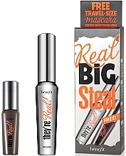 Fragrances, Perfumes, Cosmetics Set - Benefit Real Big Steal Set Black (mascara/4g + mascara/8,5g)